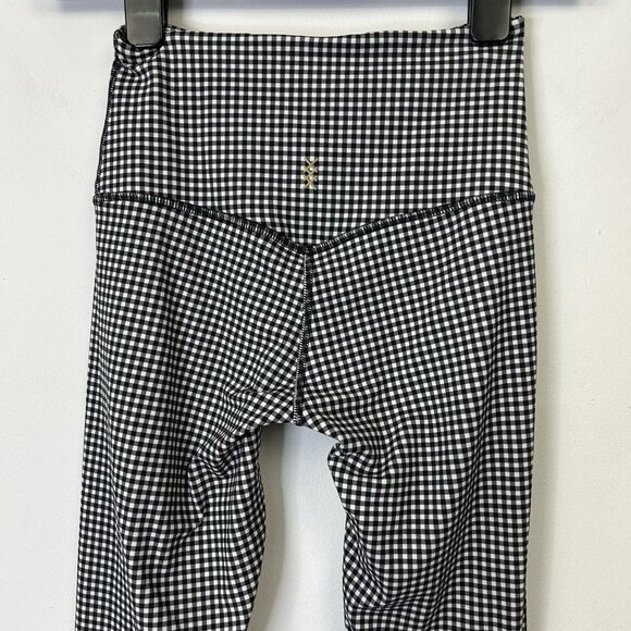 Rhone Revive 7/8 Leggings Women’s Size XS Black Gingham - Picture 11 of 12